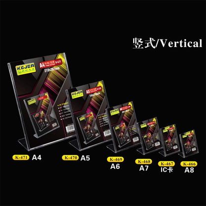 Kejea® L-Shape Card Stand