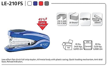 Kangaro Stapler 30 Sheets with Staple PINS LE-210FS
