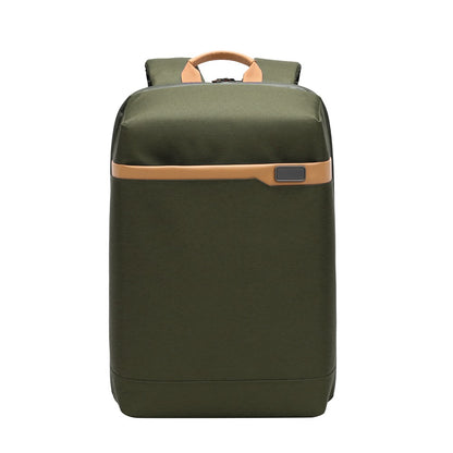 Sleek Waterproof RPET Backpack with Padded 16? Laptop Compartment & Breathable Straps