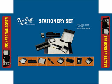 ORIGINAL-DESKTOP SET BLACK - SET OF 8