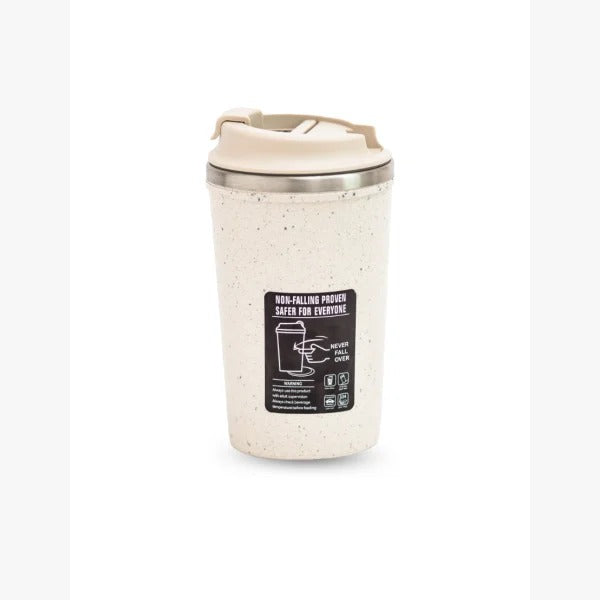 COFI MUG – 350ml Eco-Friendly Double Wall Suction Mug