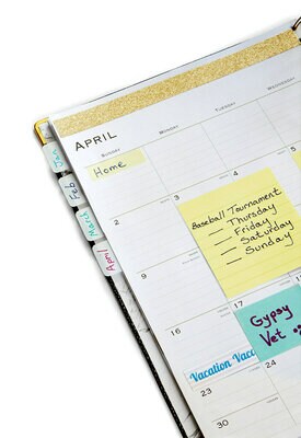 3M Post-it® Notes 635 ، 3 بوصات × 5 بوصات (76 مم × 127 مم) درزن أصفر كناري