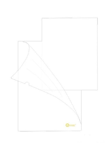 مجموعة ملفات شفافة على شكل حرف L بحجم A4 من Orange®، تحتوي على 12 ملفًا